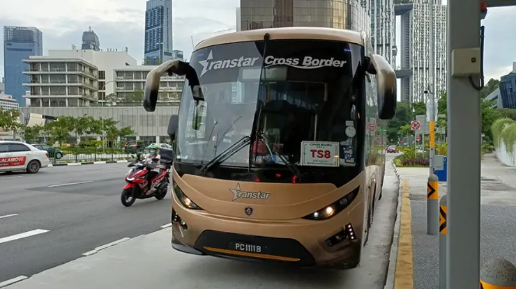 Bus Transtar Travel Pte Ltd dari Singapore ke Malaysia