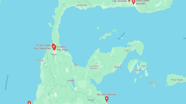 DAMRI Sulawesi Tengah