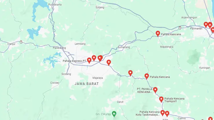 Agen Bus Pahala Kencana Jawa Barat