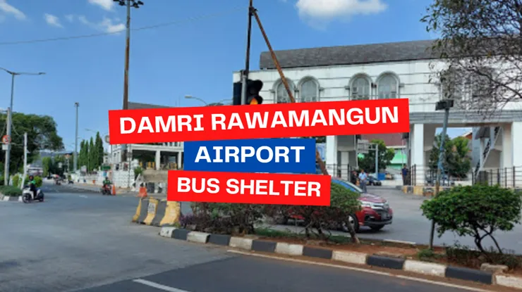 DAMRI Rawamangun Airport Bus Shelter
