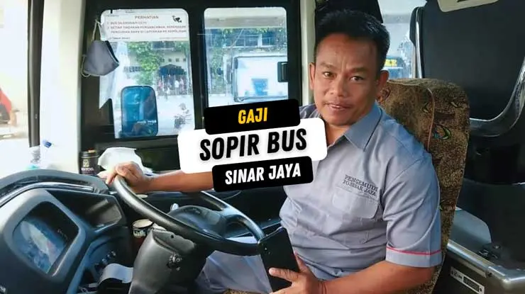 Gaji Sopir Bus Sinar Jaya