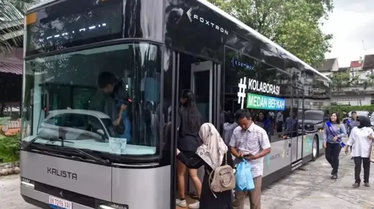 Rute Bus Listrik Medan