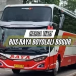 Harga Tiket Bus Raya Boyolali Bogor